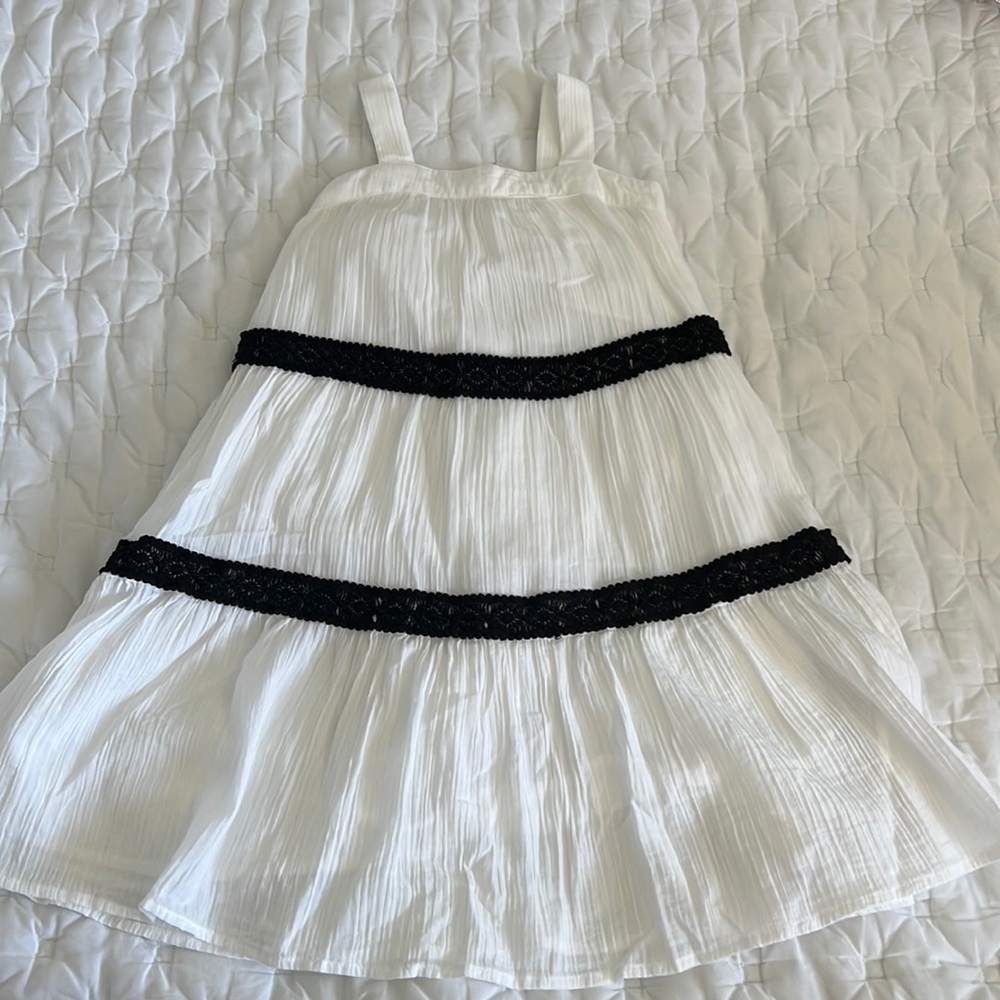 Brand new never worn white linen dress